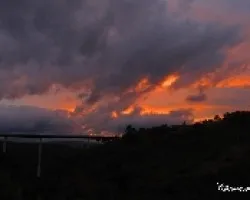 Atardecer del 01/11/2011