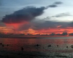 Atardecer en Puerto Jimenez