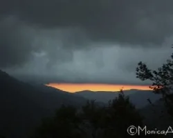 Atardecer en las Smoky Mountains