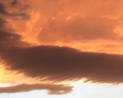 atardecer tormentoso