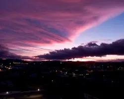 atardecer