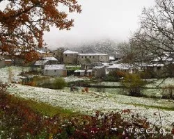 Hoy pisamos nieve