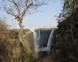 Cataratas victoria en setiembre de 2011