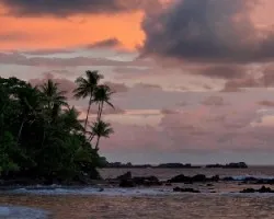 Ocaso en corcovado