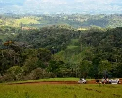 Vista del valle de coto brus