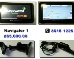 Navigator 1, gps, cargador y ventosa