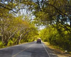 Carretera en Guanacaste