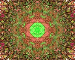 Calidoscopio fractal de Itabo