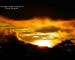 Atardecer desde monteverde