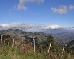 Vista desde la finca del tío noé