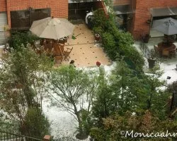 GRANIZADA EN BOGOTÁ HOY