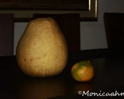Pomelo y naranja