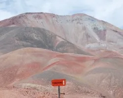 Camino a Laguna Brava