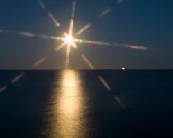 reflejo de luna