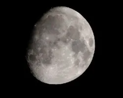 La luna hoy