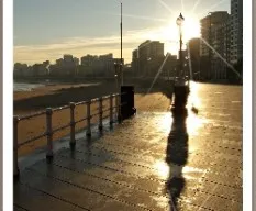 La sombra de la farola