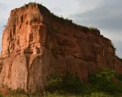 La barranca, bermeja