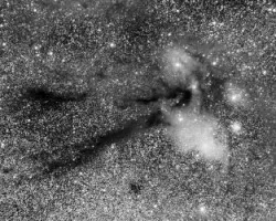 Antares, luminancia